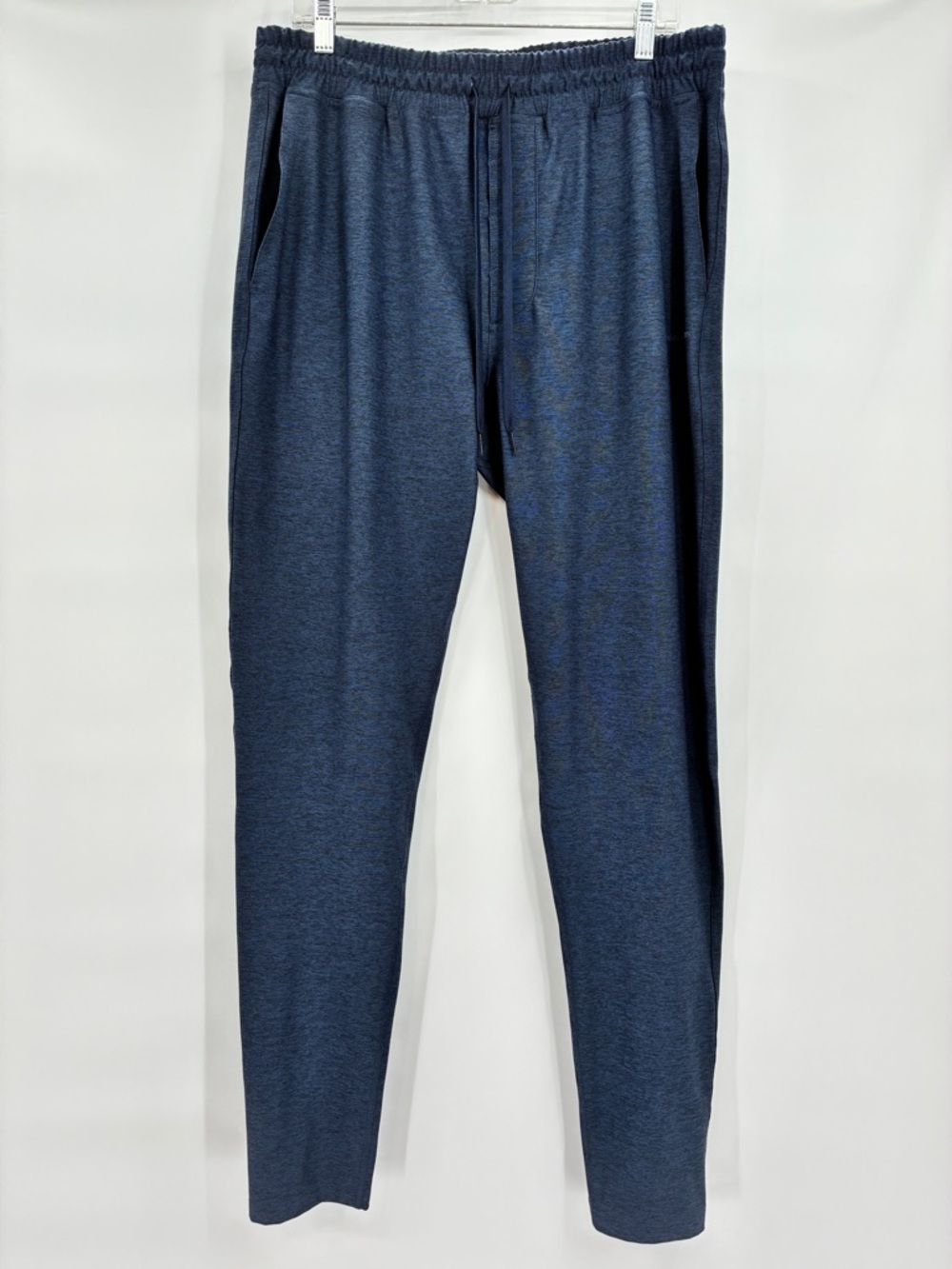 Outdoor Voices Men’s Cloudknit Sweatpants Heather Blue Pull-On Large